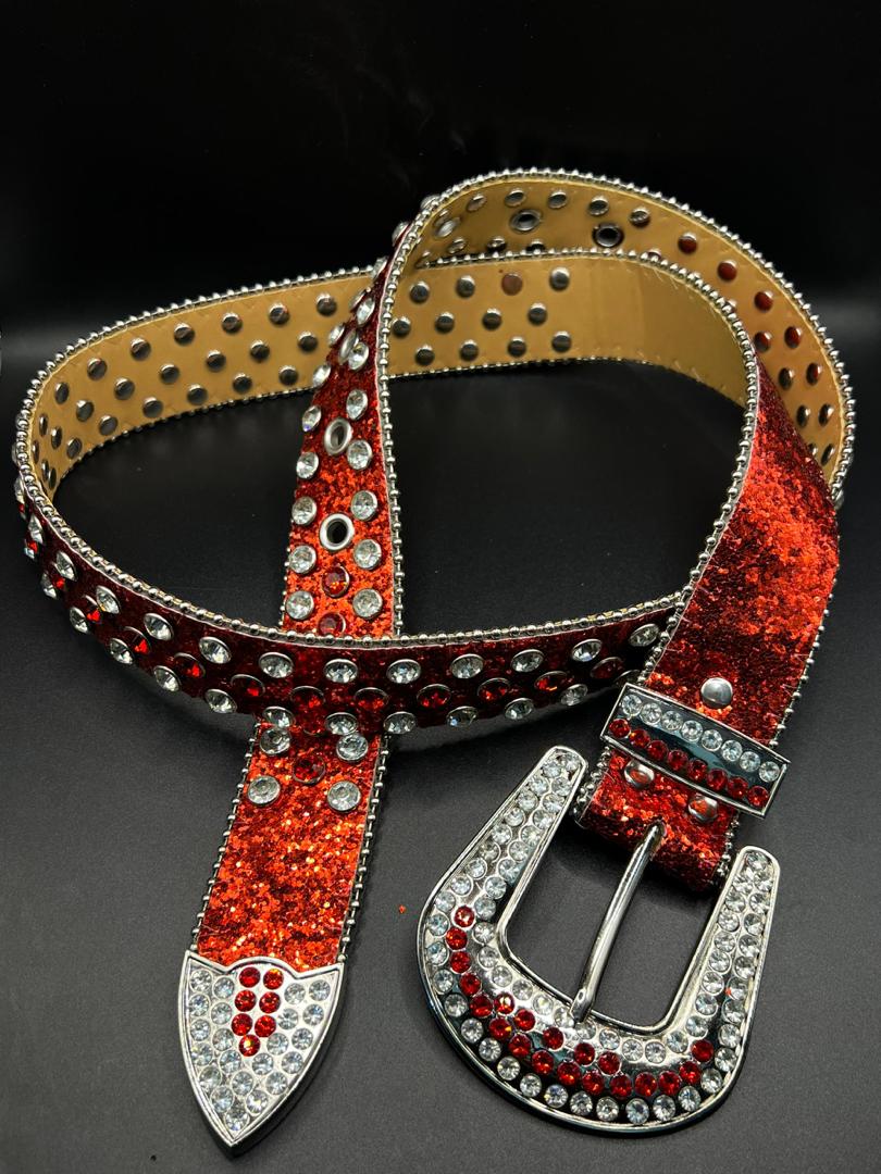 Ceinture western red