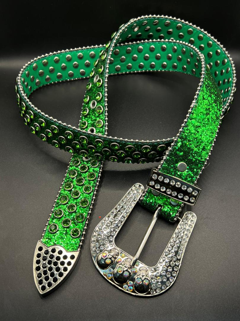 Ceinture western green