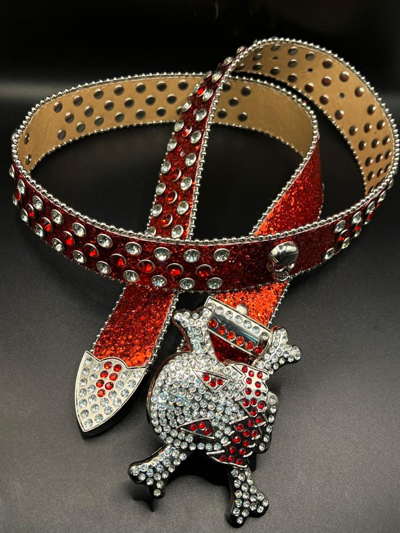 Ceinture western red